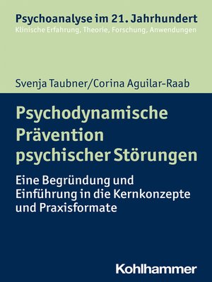 cover image of Psychodynamische Prävention psychischer Störungen